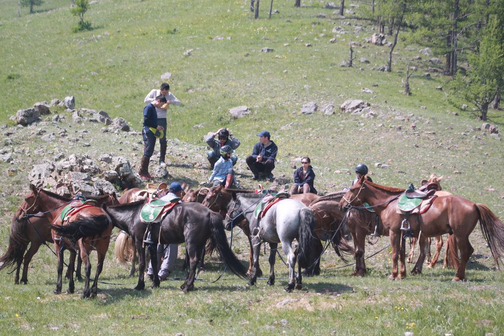 Penzion Nomad Horse Camp Nalayh Exteriér fotografie